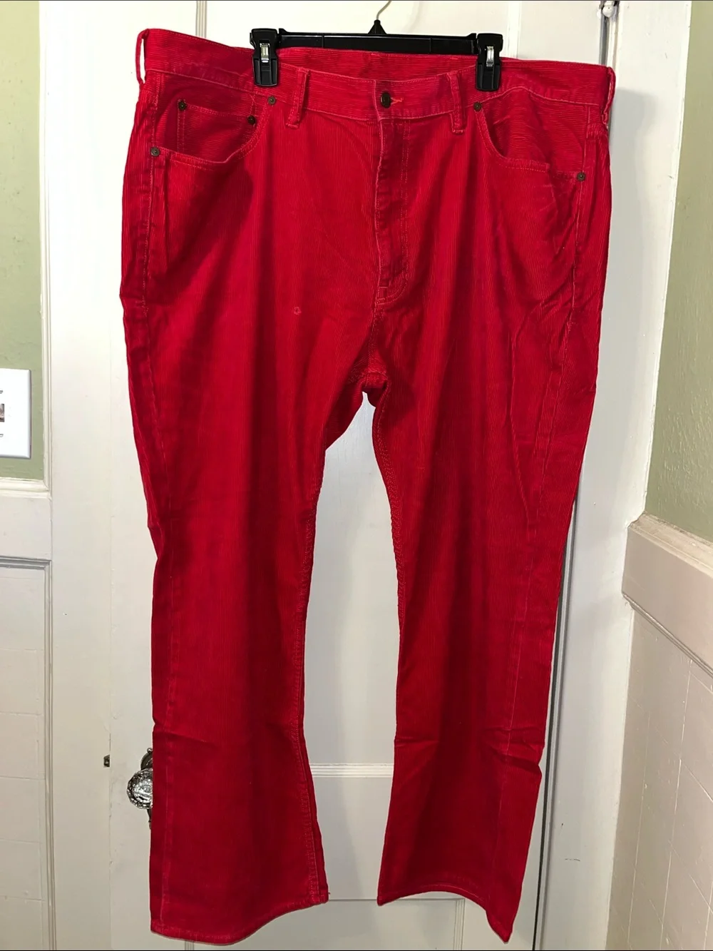 Polo Ralph Lauren Red Corduroy Pants - Bold Red Trousers
